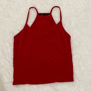 Cute read top ❤️🤍